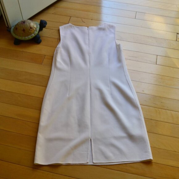 Robert Talbott Sleeveless Wool Shift Dress Size 12 - Picture 7 of 10